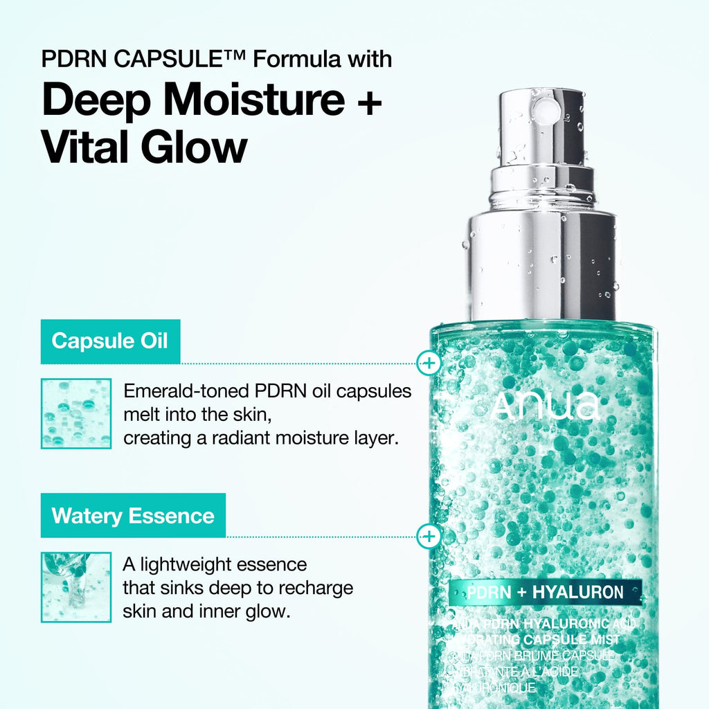 Anua - PDRN Hyaluronic Acid Hydrating Capsule Mist 100ml